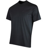 J.Lindeberg Golf T-Shirt - Ace Mock Neck Tee - Black SS26