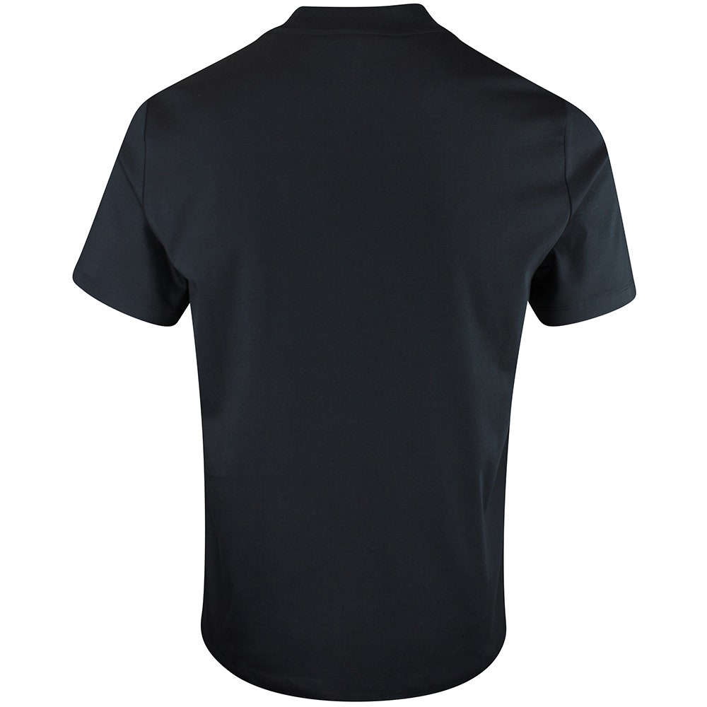 J.Lindeberg Golf T-Shirt - Ace Mock Neck Tee - Black SS26