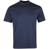 J.Lindeberg Golf T-Shirt - Ace Mock Neck Tee - JL Navy SS26