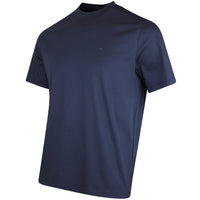 J.Lindeberg Golf T-Shirt - Ace Mock Neck Tee - JL Navy SS26