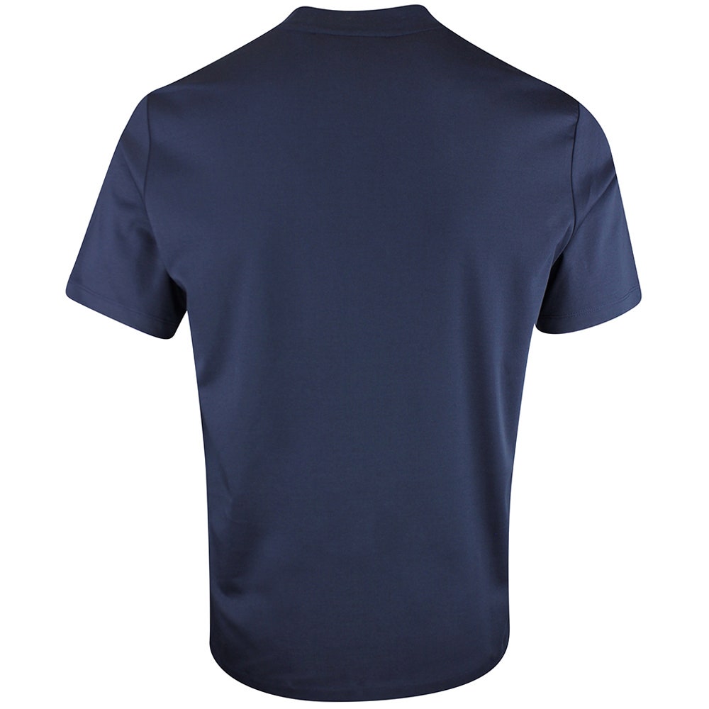 J.Lindeberg Golf T-Shirt - Ace Mock Neck Tee - JL Navy SS26