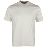 J.Lindeberg Golf T-Shirt - Ace Mock Neck Tee - Moonbeam SS26