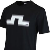 J.Lindeberg Golf T-Shirt - Alpha Graphic Tee - Black SS26