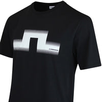 J.Lindeberg Golf T-Shirt - Alpha Graphic Tee - Black SS26