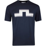 J.Lindeberg Golf T-Shirt - Alpha Graphic Tee - JL Navy SS26