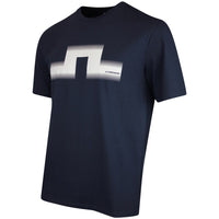J.Lindeberg Golf T-Shirt - Alpha Graphic Tee - JL Navy SS26