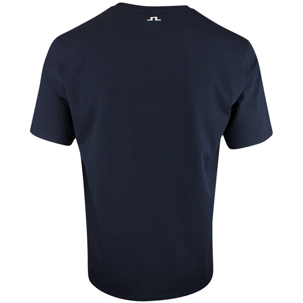 J.Lindeberg Golf T-Shirt - Alpha Graphic Tee - JL Navy SS26
