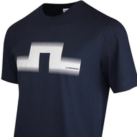 J.Lindeberg Golf T-Shirt - Alpha Graphic Tee - JL Navy SS26