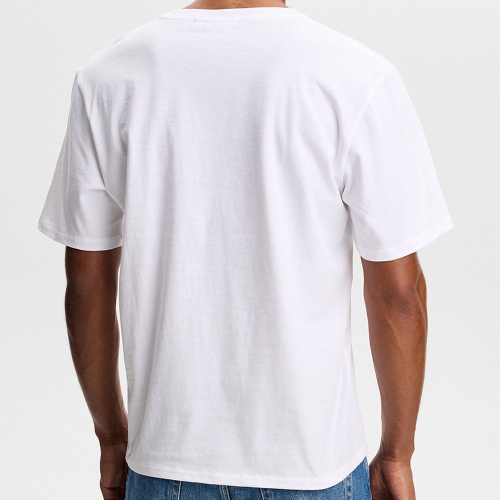 J.Lindeberg Golf T-Shirt - Alpha Pro Graphic Tee - White AW26