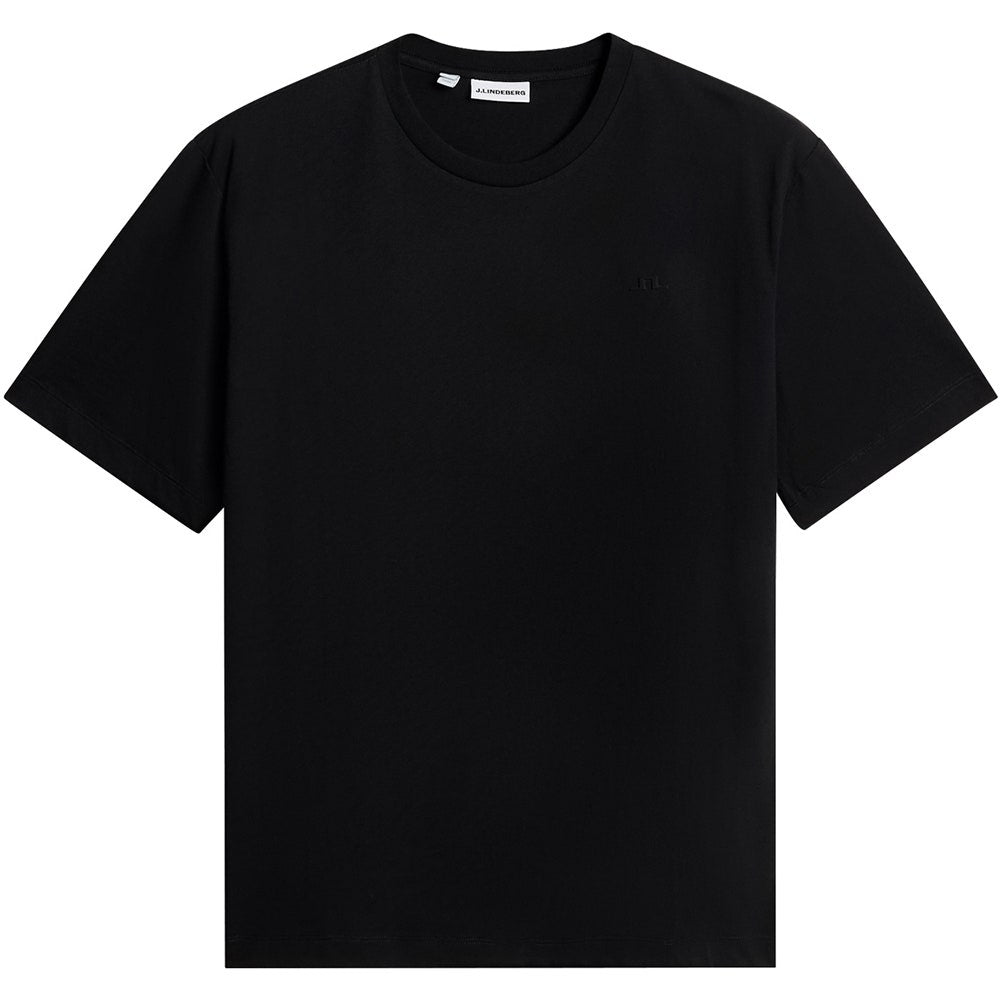 J.Lindeberg Golf T-Shirt - Alpha Tee - Black AW26