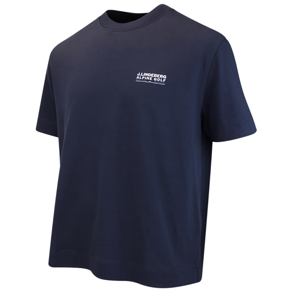 J.Lindeberg Golf T-Shirt - Bennett Heavy Tee - JL Navy AW26