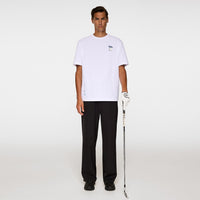 J.Lindeberg Golf T-Shirt - Billy Festival Tee DPWT - White AW25