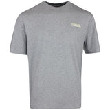 J.Lindeberg Golf T-Shirt - Graphic Tee - Mid Grey Mel. PS26