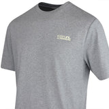 J.Lindeberg Golf T-Shirt - Graphic Tee - Mid Grey Mel. PS26