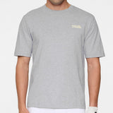 J.Lindeberg Golf T-Shirt - Graphic Tee - Mid Grey Mel. PS26