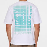 J.Lindeberg Golf T-Shirt - Graphic Tee - White PS26