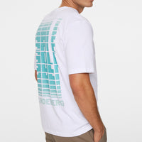 J.Lindeberg Golf T-Shirt - Graphic Tee - White PS26