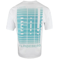 J.Lindeberg Golf T-Shirt - Graphic Tee - White PS26
