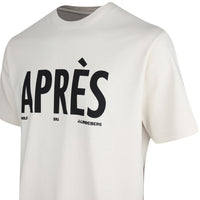 J.Lindeberg Golf T-Shirt - Hale Après Golf Tee - Moonbeam PS26