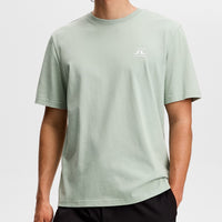 J.Lindeberg Golf T-Shirt - Parcie Seasonal Tee - Jadeite SS26