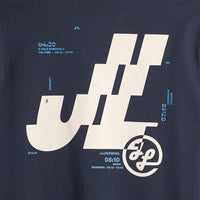 J.Lindeberg Golf T-Shirt - Parcie Seasonal Tee - JL Navy SS26