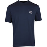J.Lindeberg Golf T-Shirt - Parcie Seasonal Tee - JL Navy SS26