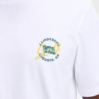 J.Lindeberg Golf T-Shirt - Parcie Tour Tee - White SS26