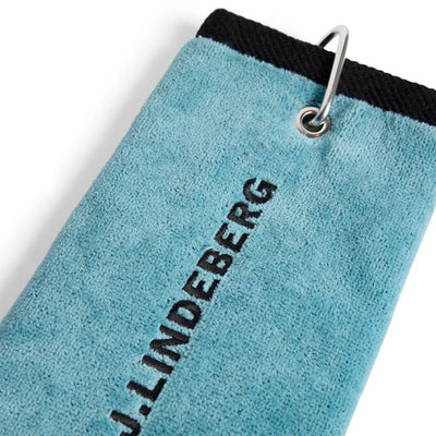 J.Lindeberg Golf Towel - Drohen Tri-Fold - Forget-Me-Not SS26