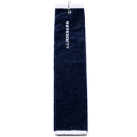 J.Lindeberg Golf Towel - Drohen Tri-Fold - JL Navy AW26