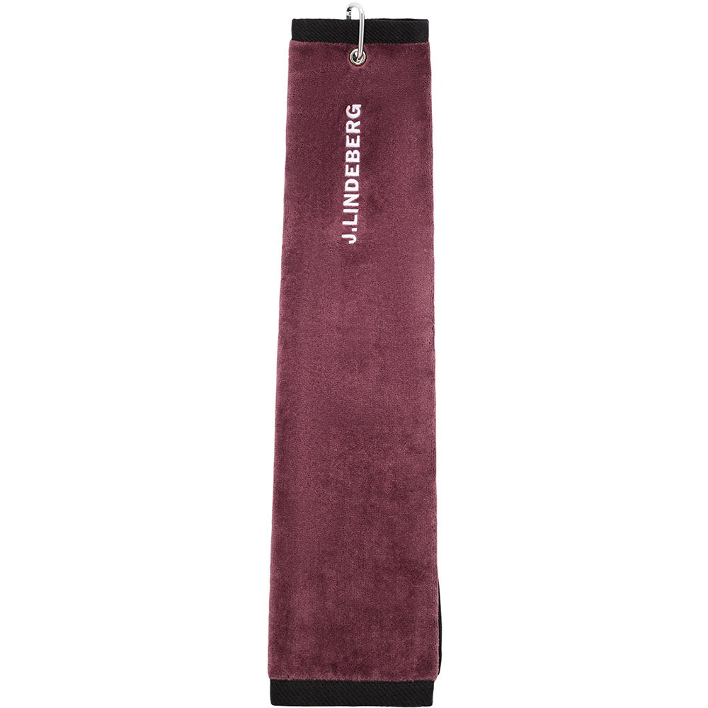 J.Lindeberg Golf Towel - Drohen Tri-Fold - Winetasting AW26