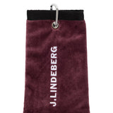 J.Lindeberg Golf Towel - Drohen Tri-Fold - Winetasting AW26