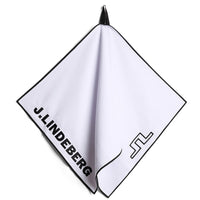 J.Lindeberg Golf Towel - JL Microfibre - White SS26