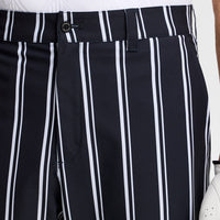 J.Lindeberg Golf Trousers - 30Y Devyn Stripe Pant - Black SH26