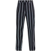 J.Lindeberg Golf Trousers - 30Y Devyn Stripe Pant - Black SH26