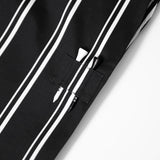 J.Lindeberg Golf Trousers - 30Y Devyn Stripe Pant - Black SH26