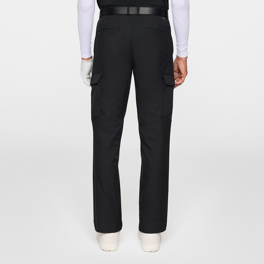 J.Lindeberg Golf Trousers - Aksel Cargo Pant - Black AW25