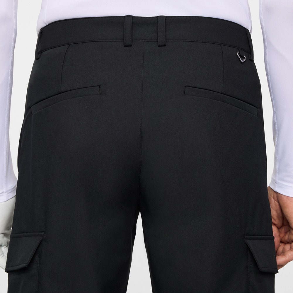 J.Lindeberg Golf Trousers - Aksel Cargo Pant - Black AW25