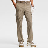 J.Lindeberg Golf Trousers - Aksel Cargo Pant Slim Fit - Brindle SS26