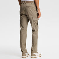 J.Lindeberg Golf Trousers - Aksel Cargo Pant Slim Fit - Brindle SS26