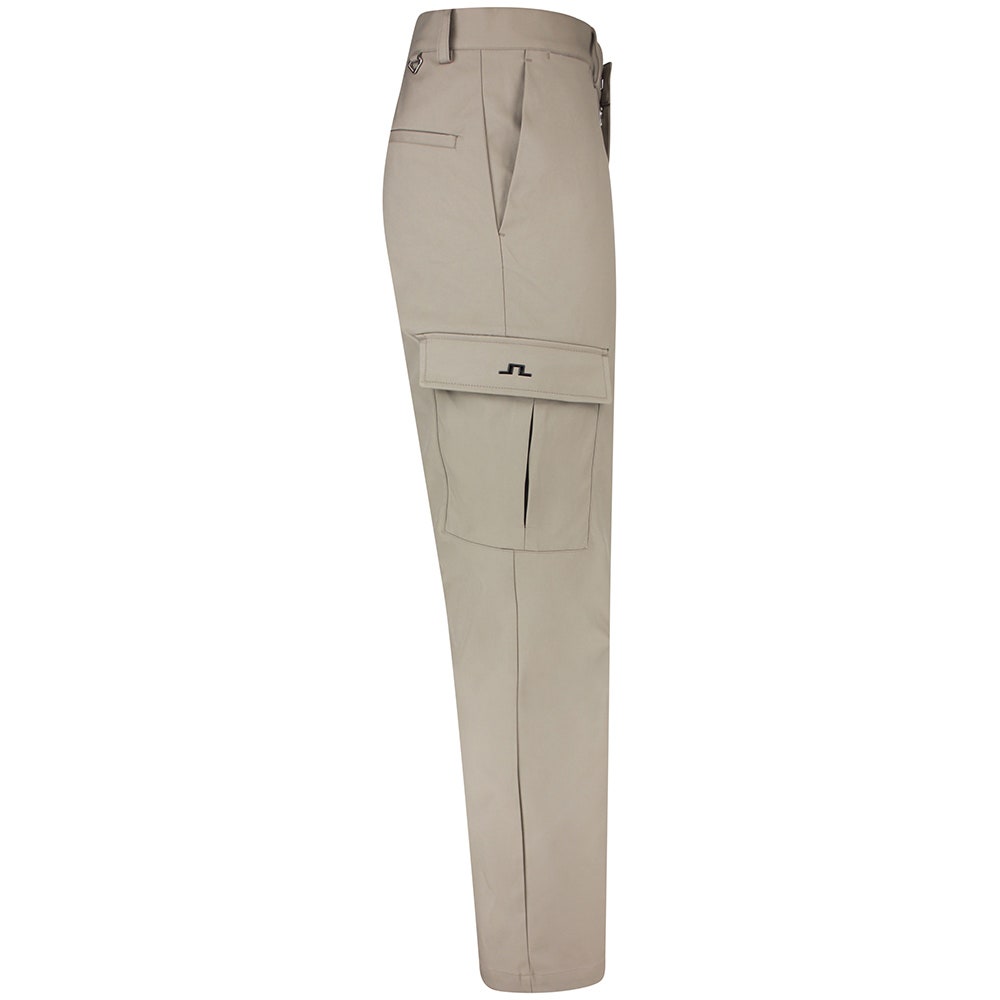 J.Lindeberg Golf Trousers - Aksel Cargo Pant Slim Fit - Brindle SS26