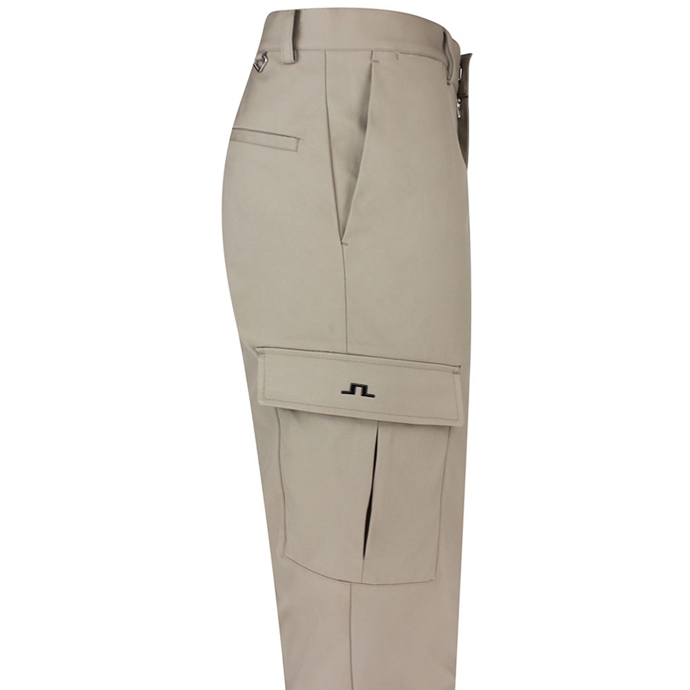 J.Lindeberg Golf Trousers - Aksel Cargo Pant Slim Fit - Brindle SS26