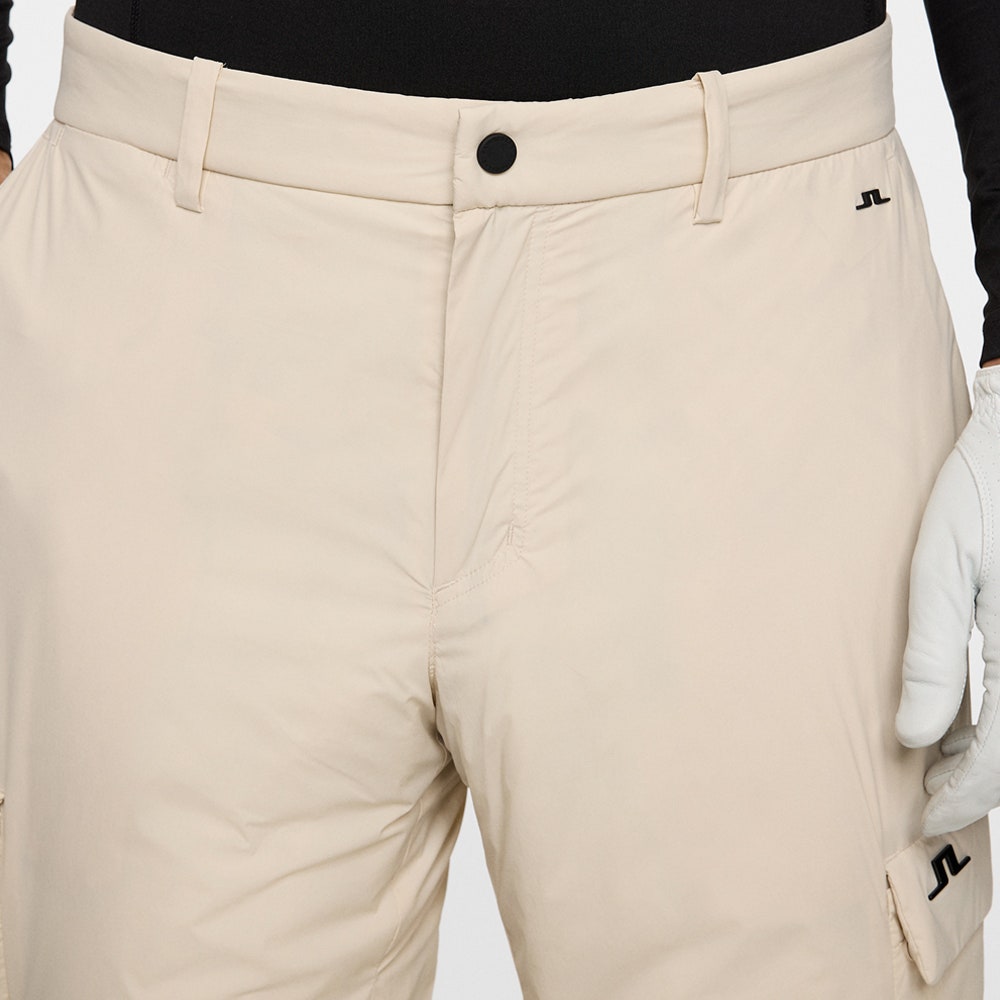 J.Lindeberg Golf Trousers - Aksel Padded Cargo Pant - Moonbeam AW25