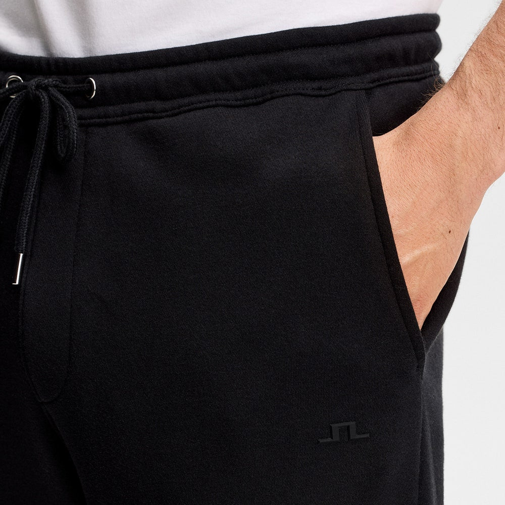 J.Lindeberg Golf Trousers - Alpha Leisure Pant - Black AW26
