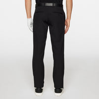 J.Lindeberg Golf Trousers - Ellott Bonded Fleece Pant - Black AW25