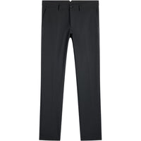 J.Lindeberg Golf Trousers - Ellott Bonded Fleece Pant - Black AW26