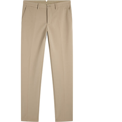 J.Lindeberg Golf Trousers - Ellott Bonded Fleece Pant - Brindle AW26