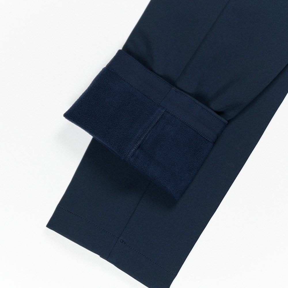 J.Lindeberg Golf Trousers - Ellott Bonded Fleece Pant - JL Navy AW25