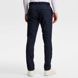 J.Lindeberg Golf Trousers - Ellott Bonded Fleece Pant - JL Navy AW26