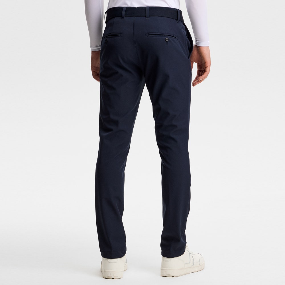 J.Lindeberg Golf Trousers - Ellott Bonded Fleece Pant - JL Navy AW26