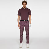 J.Lindeberg Golf Trousers - Ellott Print Pant - Huckleberry AW25